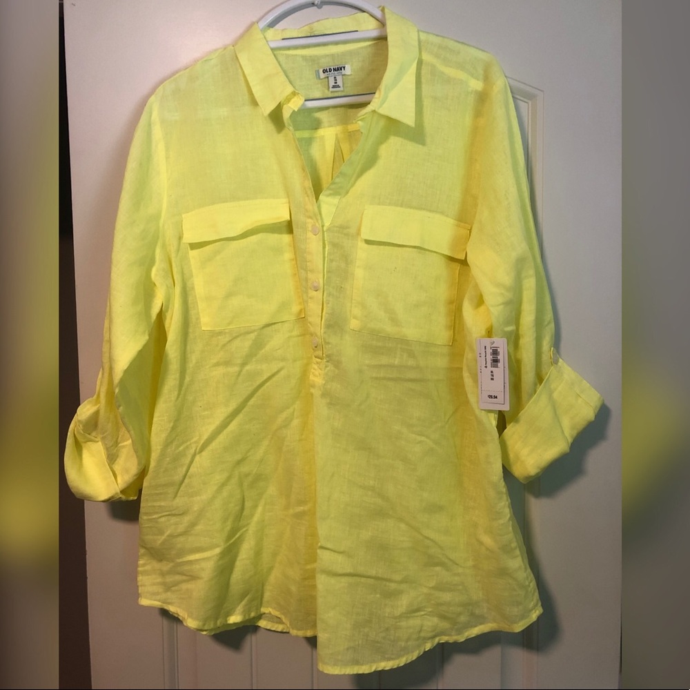 Old Navy Linen Top
